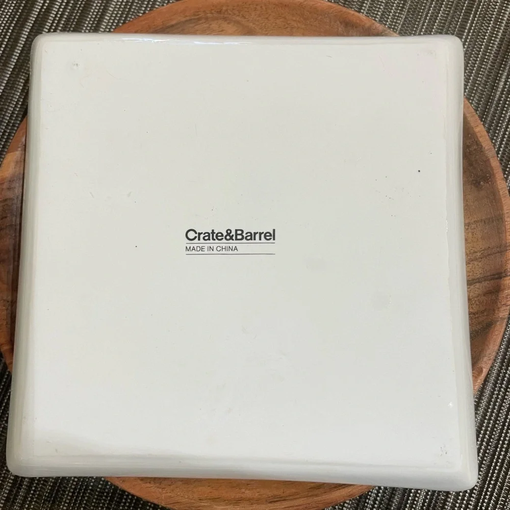 Crate & Barrel City Music Plates – Set of 6